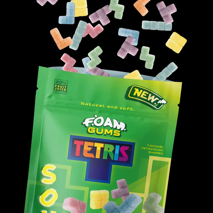 Fandom Snacks Foam Gums Tetris (Sauer) – Schaumgummi 125g