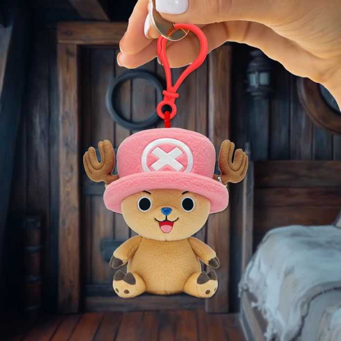 One Piece Tony Tony Chopper Plüsch-Schlüsselanhänger