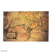Herr der Ringe Metallkarte - Rohan und Gondor (20x30 cm)