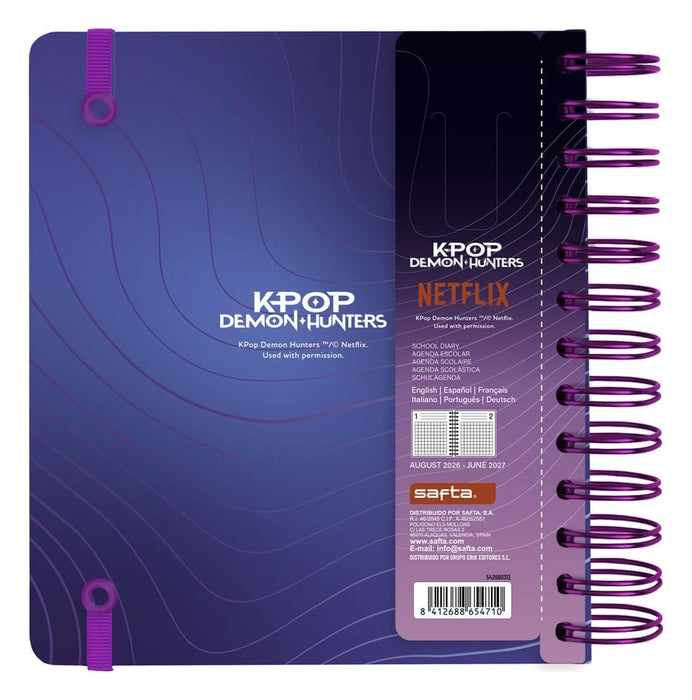 KPop Demon Hunters Dagplanner 2026/2027
