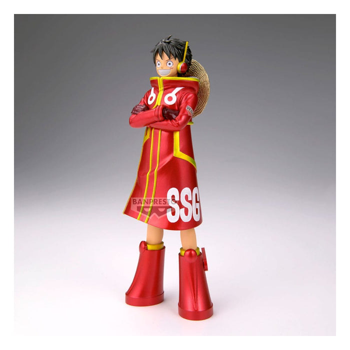 One Piece Estatua Monkey D. Luffy (traje de Egghead)