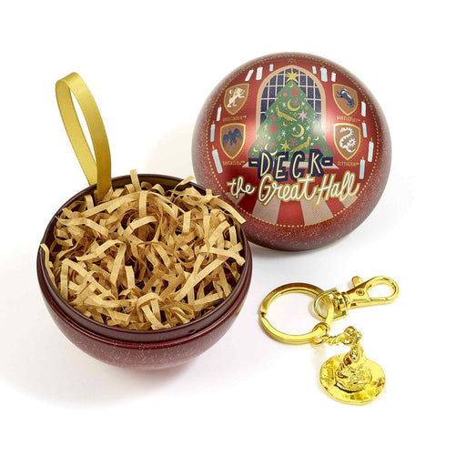 Harry Potter Kerstbal Deck the Great Hall met sleutelhanger