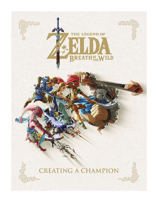 Artbook The Legend of Zelda: Breath of the Wild Creating a Champion (édition anglaise)
