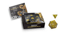 Dungeons & Dragons Dados de Metal Dragon Scale Gold (set de 7)