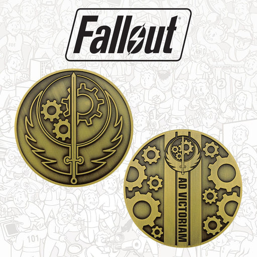 Fallout Sammelmedaille Brotherhood of Steel