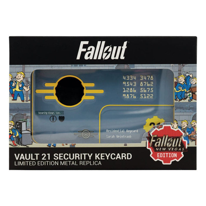 Fallout New Vegas Vault 21 Keycard Replica (Limited Edition)