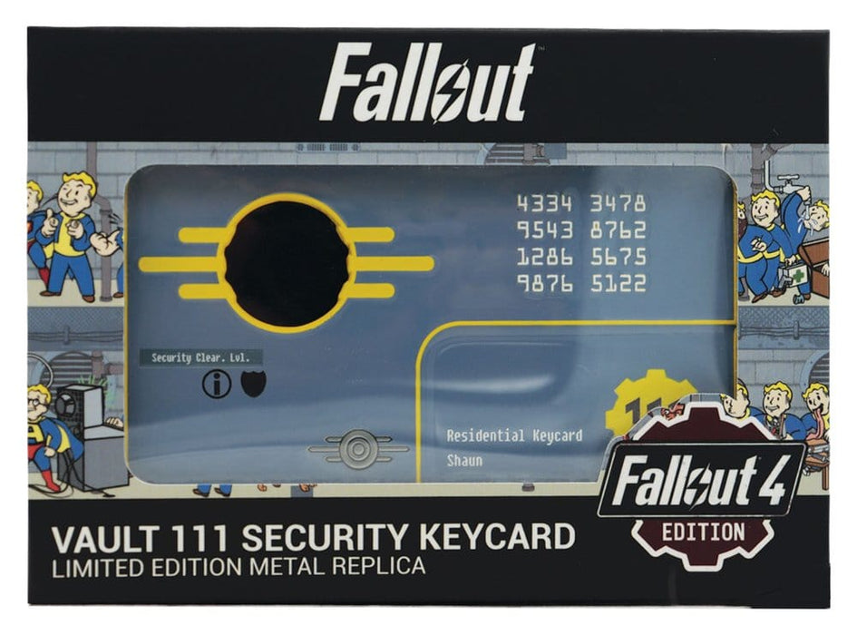 Fallout 4 Vault 111 Keycard Replica (Limited Edition)