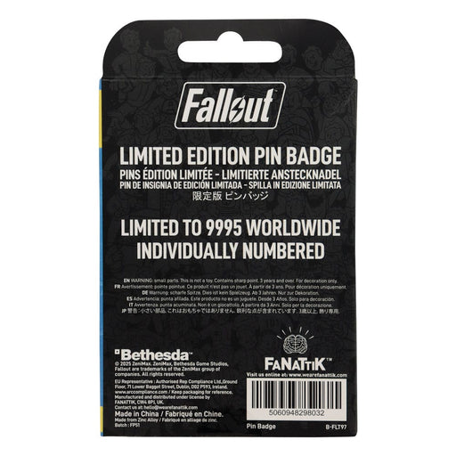Fallout Ansteck-Pin Vault Boy Charisma
