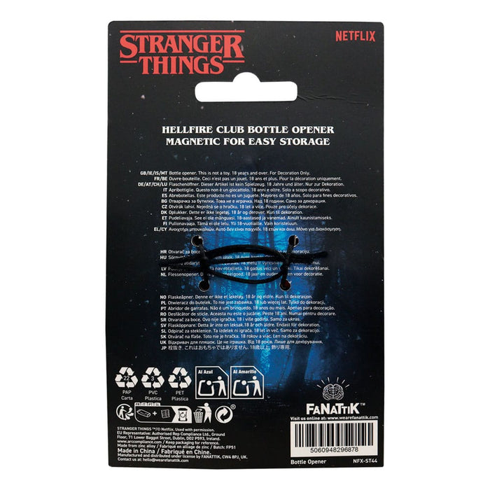 Abrebotellas Stranger Things Hellfire Club