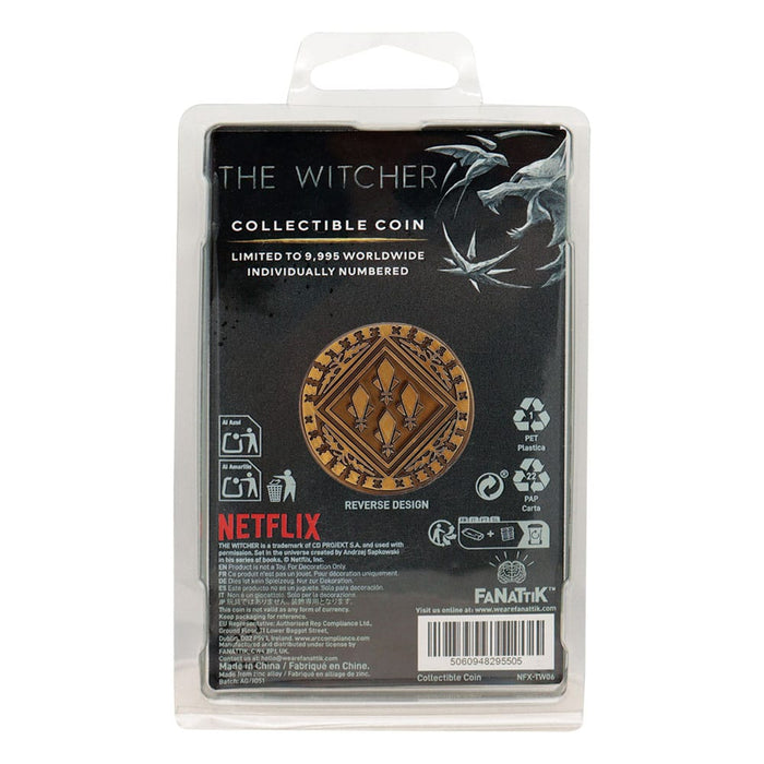 The Witcher Sammelmünze Toss a Coin to Your Witcher