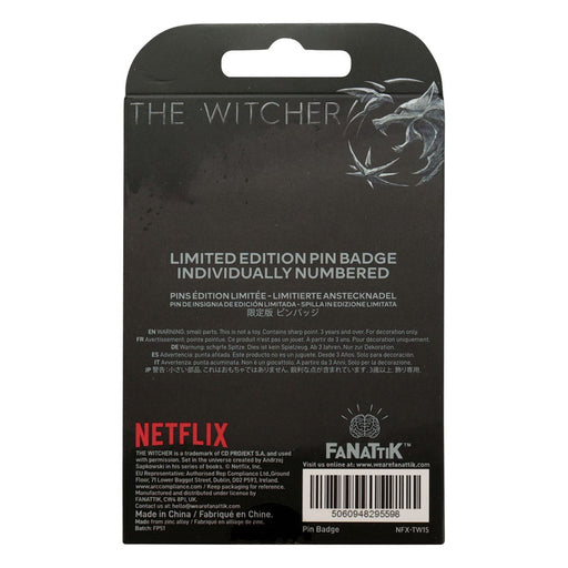 The Witcher Ansteck-Pin Wolfskopf
