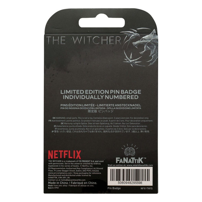 The Witcher Ansteck-Pin Wolfskopf