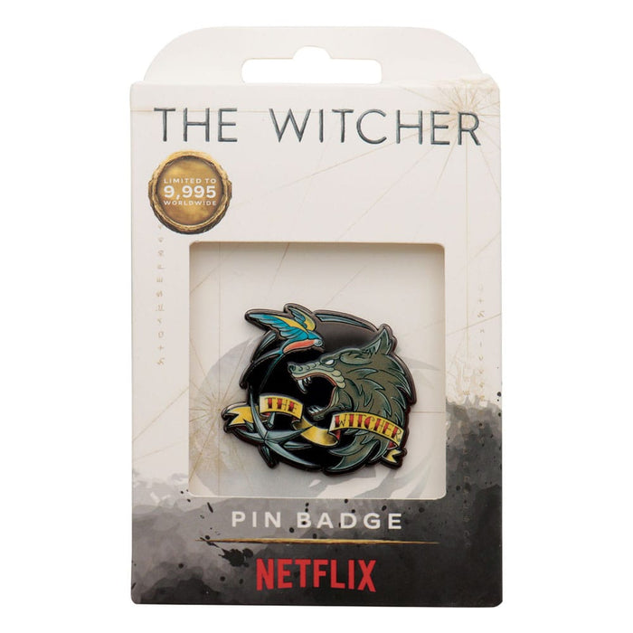 The Witcher Ansteck-Pin Wolfskopf
