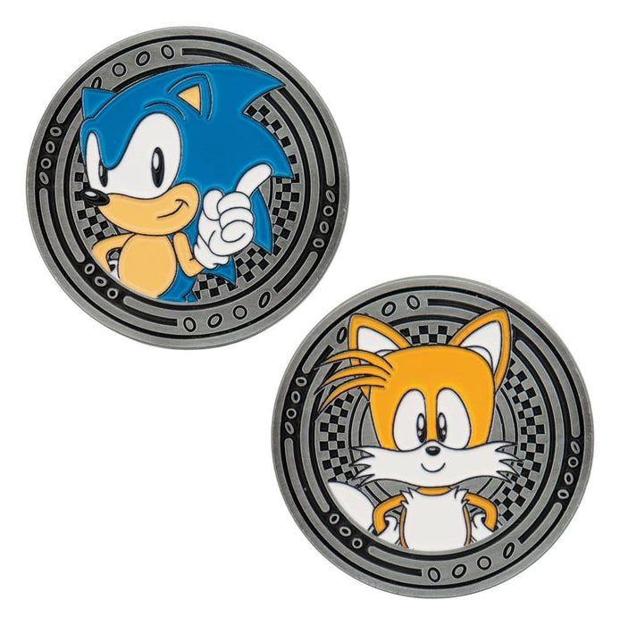 Verzamelmunt Sonic en Tails