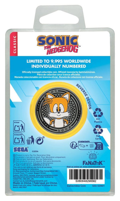 Verzamelmunt Sonic en Tails
