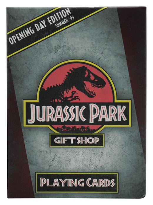 Jurassic Park Geschenkbox mit Kartenspiel, Pin und Schlüsselanhänger