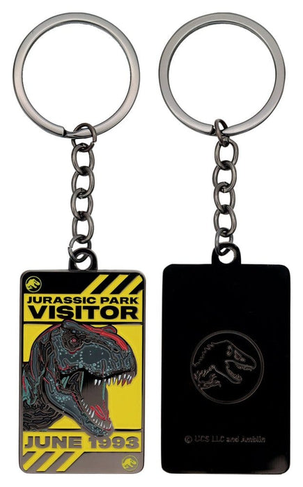 Jurassic Park Geschenkbox mit Kartenspiel, Pin und Schlüsselanhänger