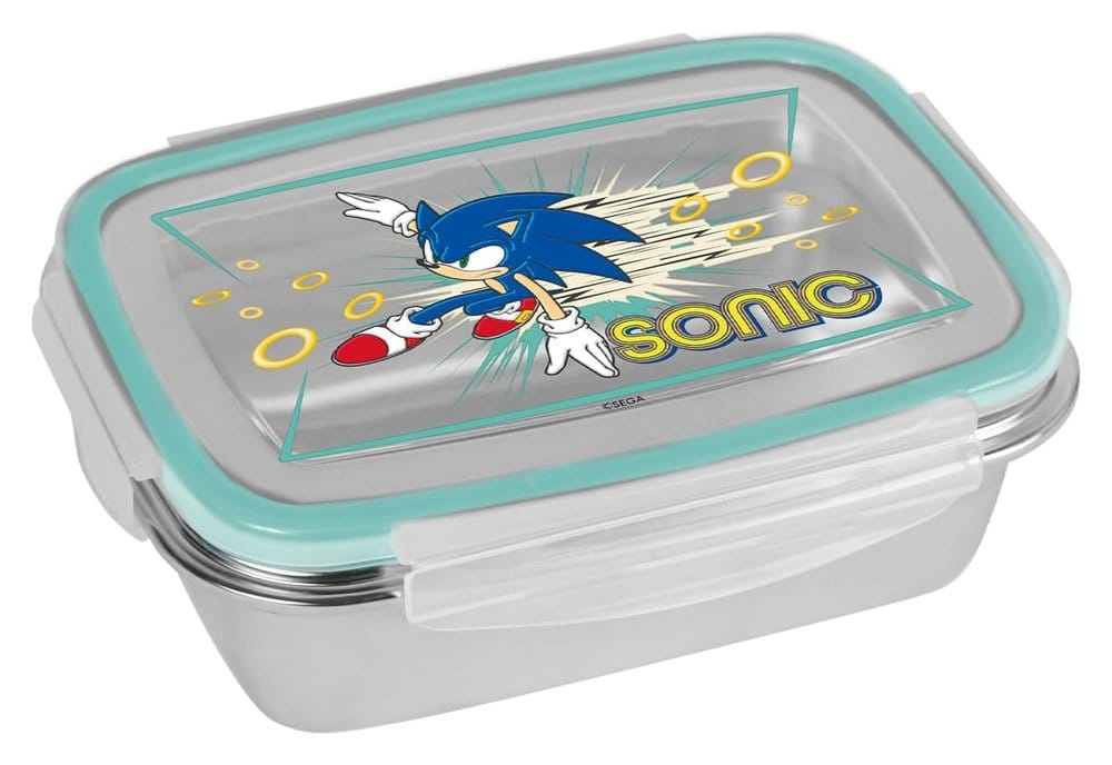 Sonic broodtrommel in retrostijl