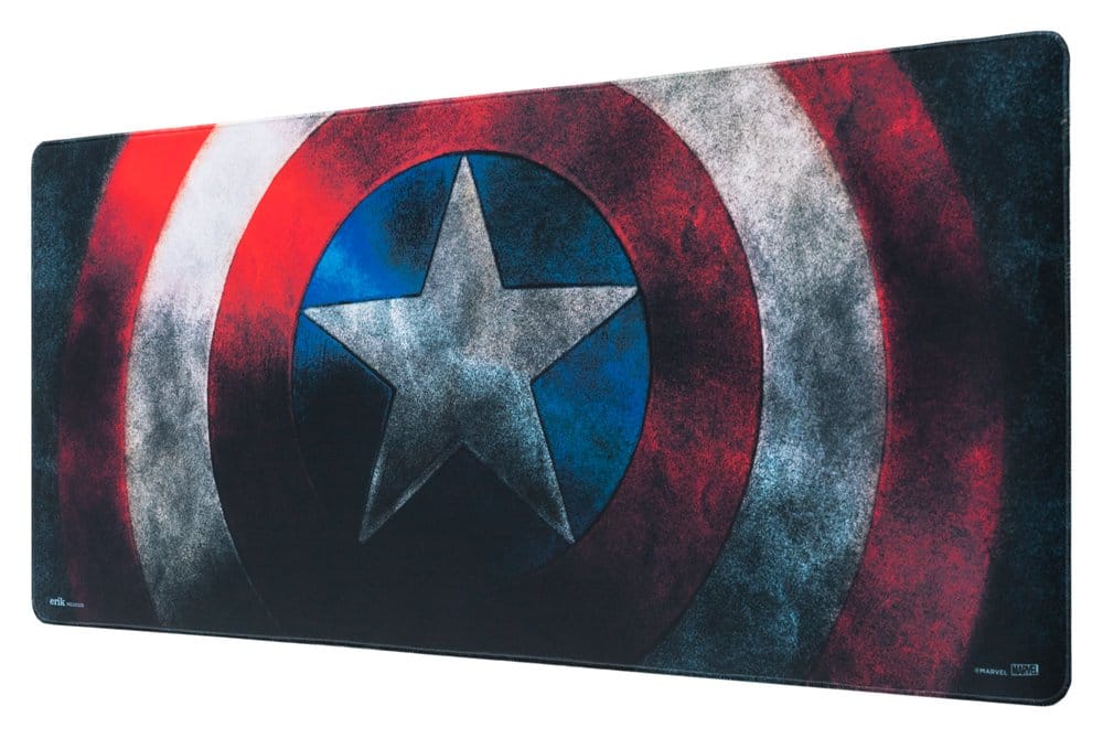 Tapis de souris XL Captain America bouclier
