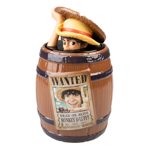 One Piece Ton-koektrommel Monkey D. Luffy (Wanted)