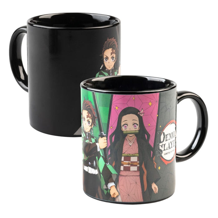 Tazza termica Demon Slayer Tanjiro e Nezuko