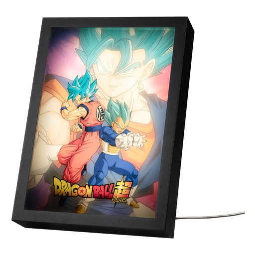 Dragon Ball Super LED-Beeld Goku & Vegeta (ingelijst)