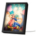 Quadro LED Dragon Ball Super Goku & Vegeta (con cornice)