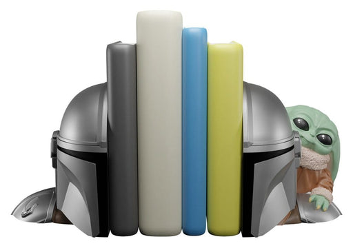 Star Wars boekensteunen Mandalorian en Grogu