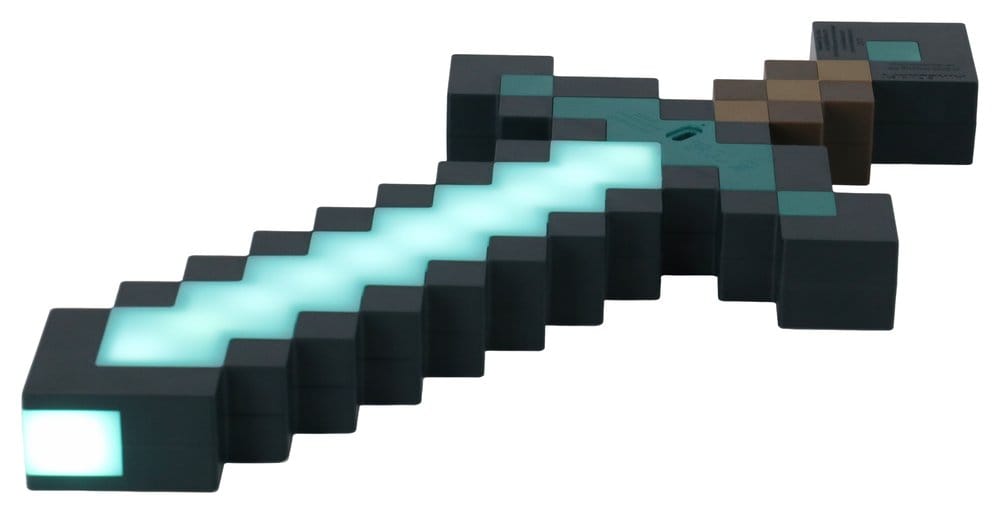 Lampada spada di diamante di Minecraft