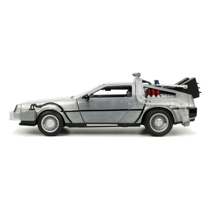Back to the Future Modelauto Tijdmachine 1/24