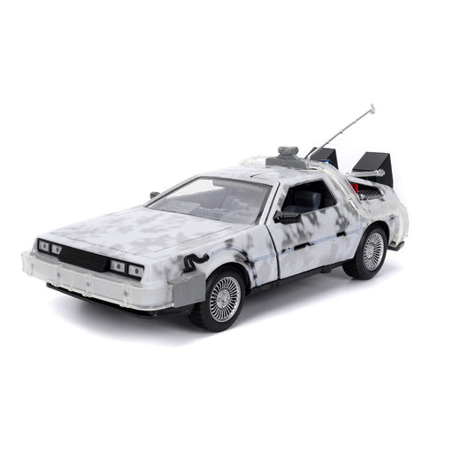 Back to the Future DeLorean modelauto (Frost Edition)