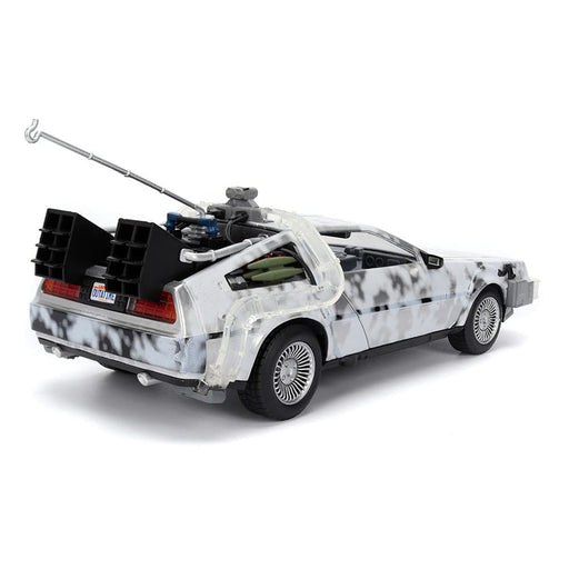 Back to the Future DeLorean modelauto (Frost Edition)