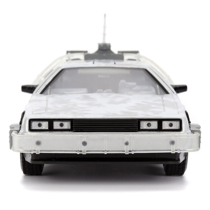 Back to the Future DeLorean modelauto (Frost Edition)