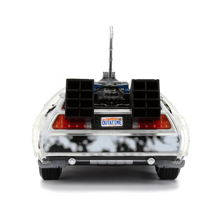 Back to the Future DeLorean modelauto (Frost Edition)