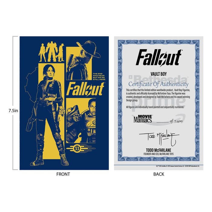 Figurine articulée Vault Boy Fallout Movie Maniacs