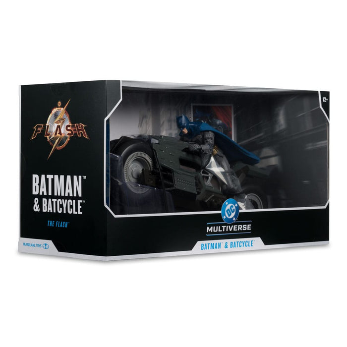Batman with Batcycle from The Flash