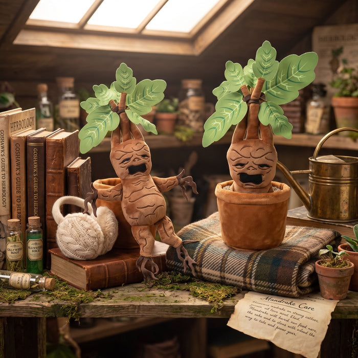 Peluche Mandrágora de Harry Potter con sonido