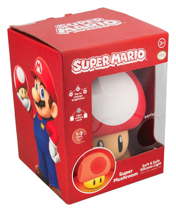 Super Mario Superpaddenstoel Siliconen Lamp