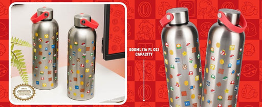 Super Mario Metalen Drinkfles