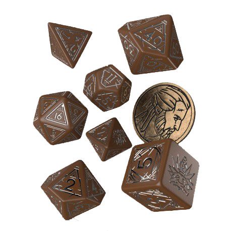 The Witcher Dice Set Geralt (Roach's Companion)