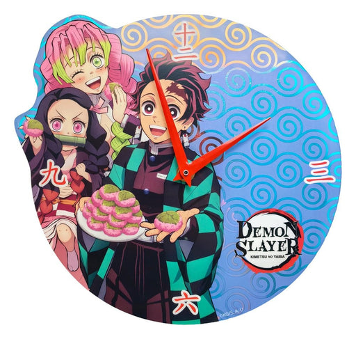 Demon Slayer Wanduhr mit Holo-Effekt