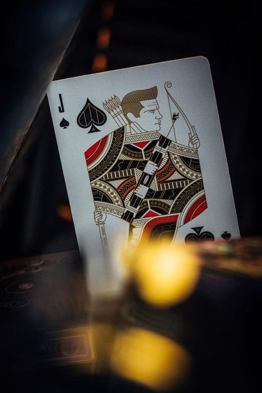 Cartes à jouer Avengers Saga de l'Infini rouges