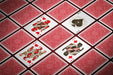 Cartas Vengadores Saga del Infinito rojas