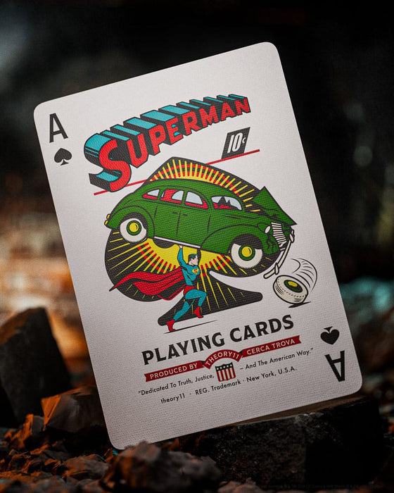 Baraja de cartas de Superman The Man of Steel