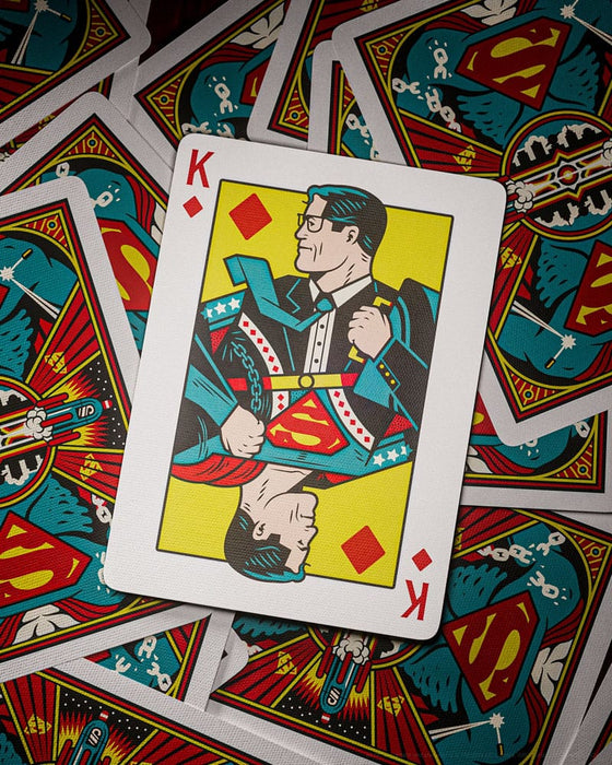 Baraja de cartas de Superman The Man of Steel