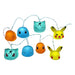 Pokémon LED-Lichterkette Pikachu & Starter-Trio