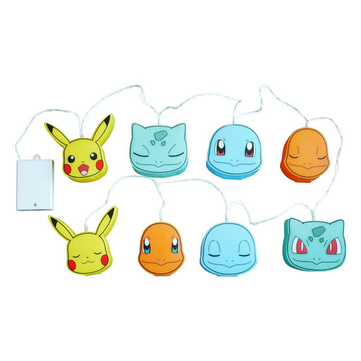 Pokémon LED-lichtslinger Pikachu & starterstrio