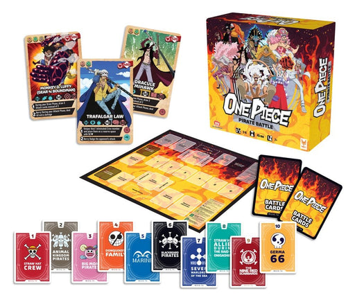 Juego de mesa One Piece Pirate Battle (edición en inglés)