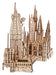 Harry Potter houten bouwpakket Kasteel Zweinstein