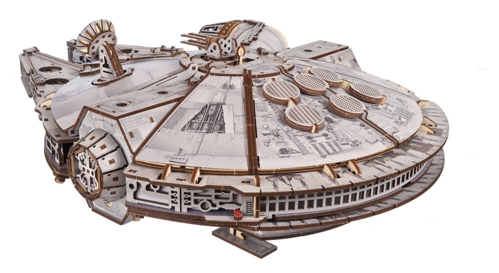 Star Wars Millennium Falcon Wooden Model Kit